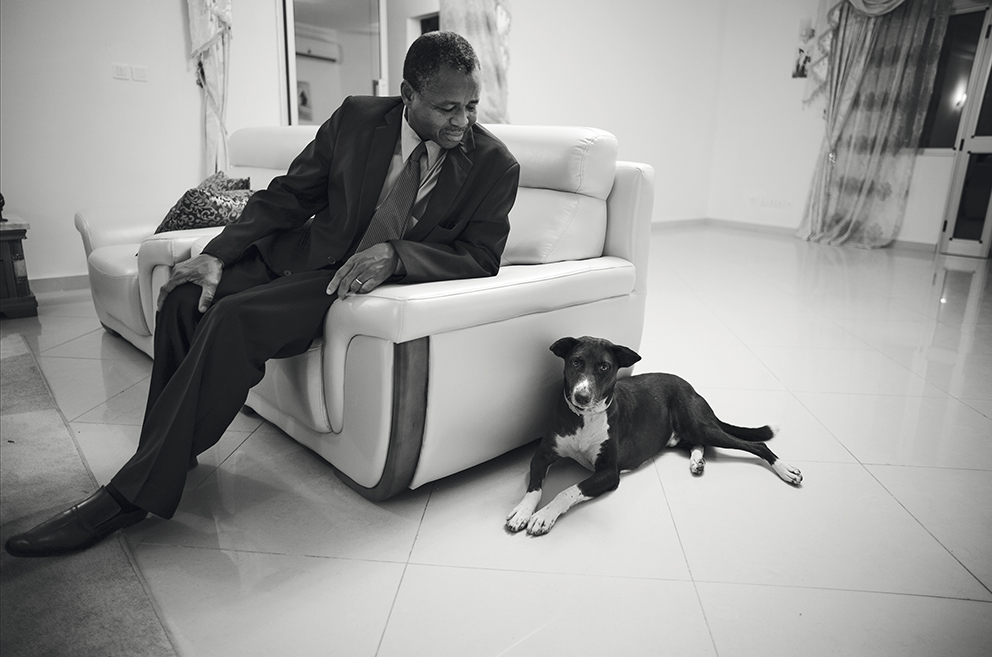 Jean-Claude Dioma, ministre de la Culture, Ouagadougou, Burkina Faso, 2015