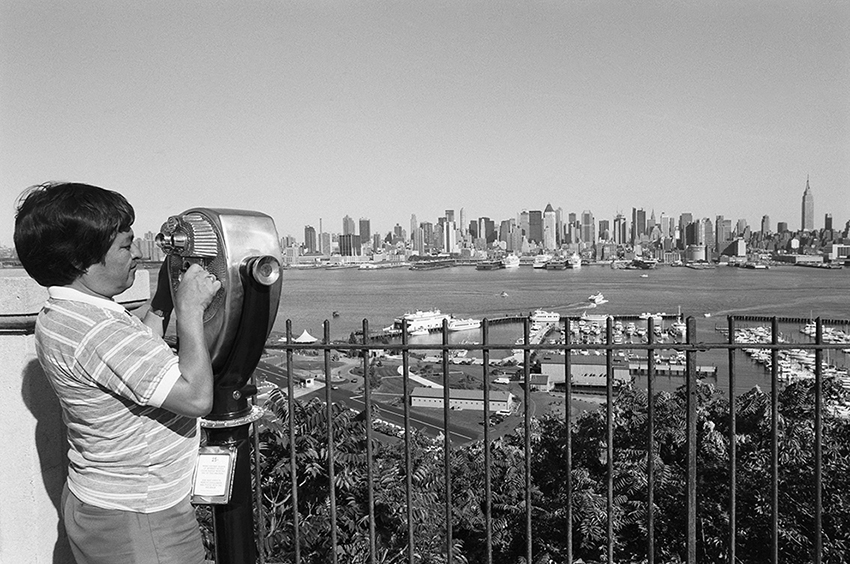 Manhattan depuis le New Jersey