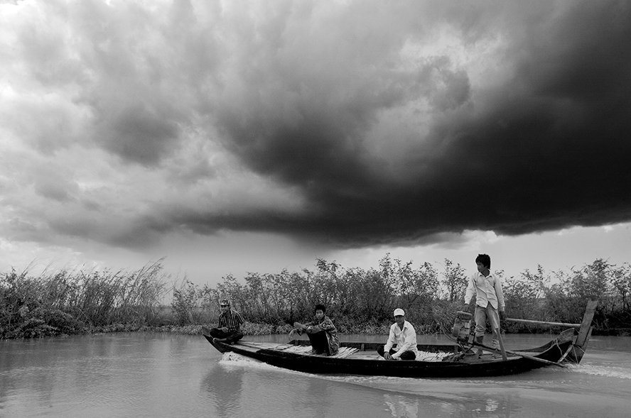 Navigation au Laos