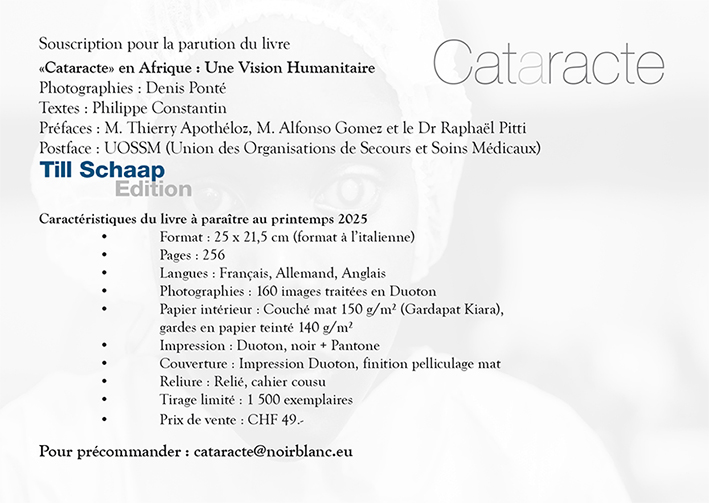 Cataracte, Edition Till Schaap, photographies denis ponté